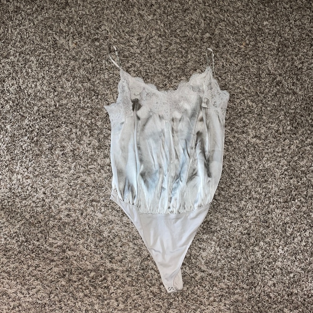 A&F silk bodysuit
